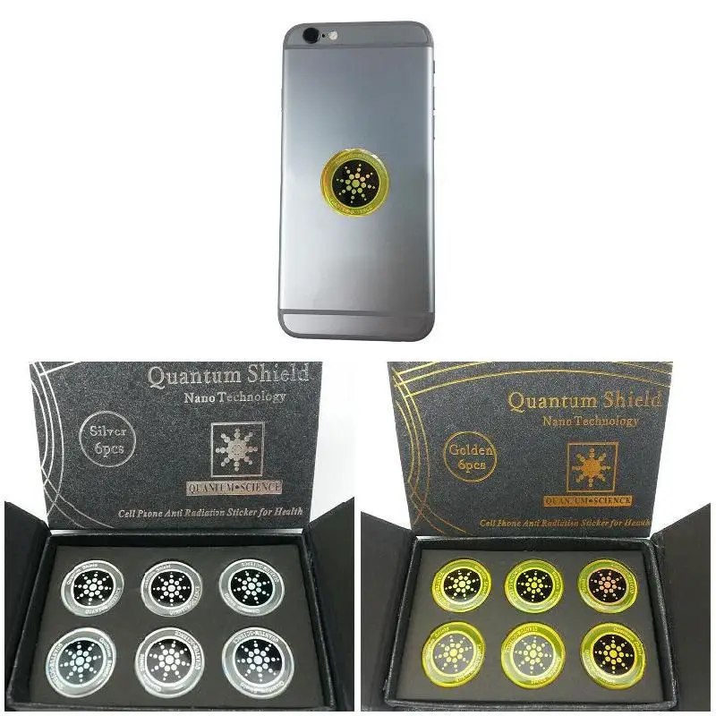 

6pcs Radiation Protection Phone Sticker Round Quantum Shield for Mobiles Hi dropship