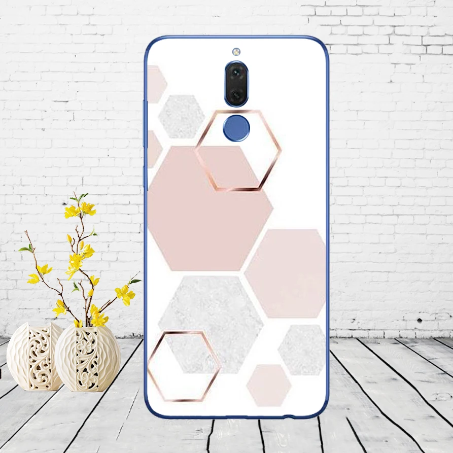 Силиконовый чехол для Huawei Mate 10 lite чехол Мягкий ТПУ чехлы для телефонов для Huawei Mate 10 Lite защитный ковер - Цвет: AA26