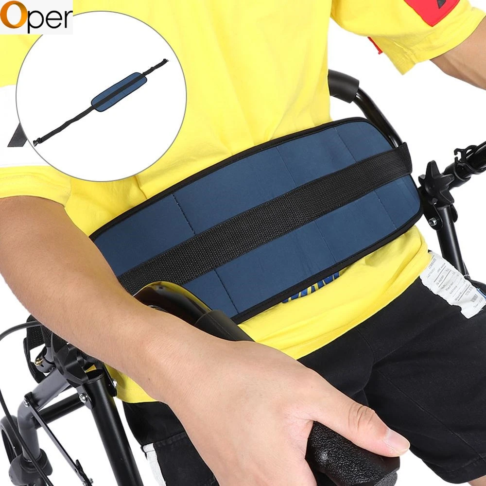 

Nylon Padded Belt Protects Waist Abdomen prevent Patient From Falling Slipping Wheelchair Protection Widening Strap Binding Band
