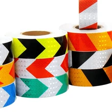 HARDIRON Warning Signs 5cm Width High-bright Multi-color Twill Lattice Reflective Tape Car Corridor Road Safety Warning Stickers