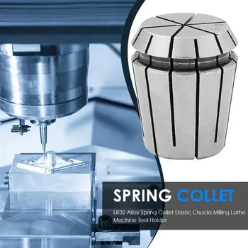 

ER32 Spring Collet Workpiece Chuck Tool Holder Stable Performance for CNC Engraving Machine Milling Holding Bit Boring Cutter