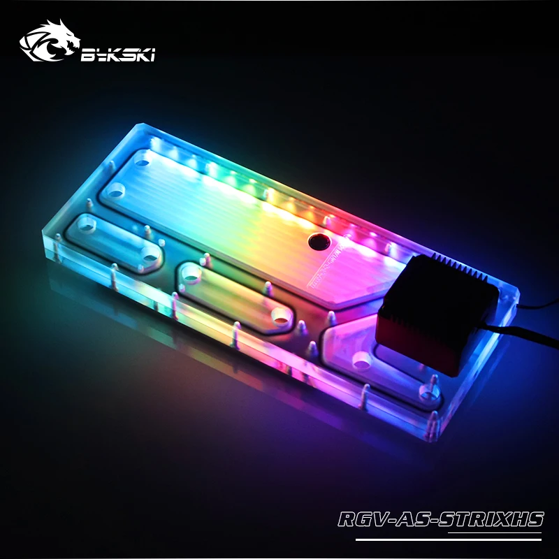 Bykski RGV-AS-STRIXHS воды распределительная плата для ASUS ROG strix HELIOS шасси