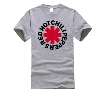 

Red Hot Chili T Shirt Peppers Men Cartoon Cool Funny White T Shirts White Tshirt Men Tee Casual O-Neck Harajuku Short-Sleeve New