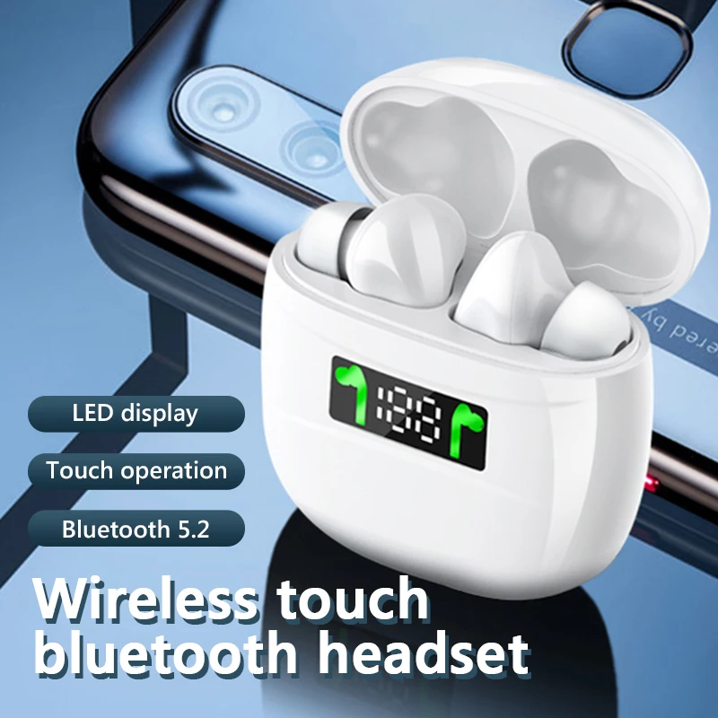 Wireless Bluetooth 5 0 Earphones TWS Headphones IPX7 Waterproof Earbuds LED Display HD Stereo Built in Mic for Xiaomi iPhone
