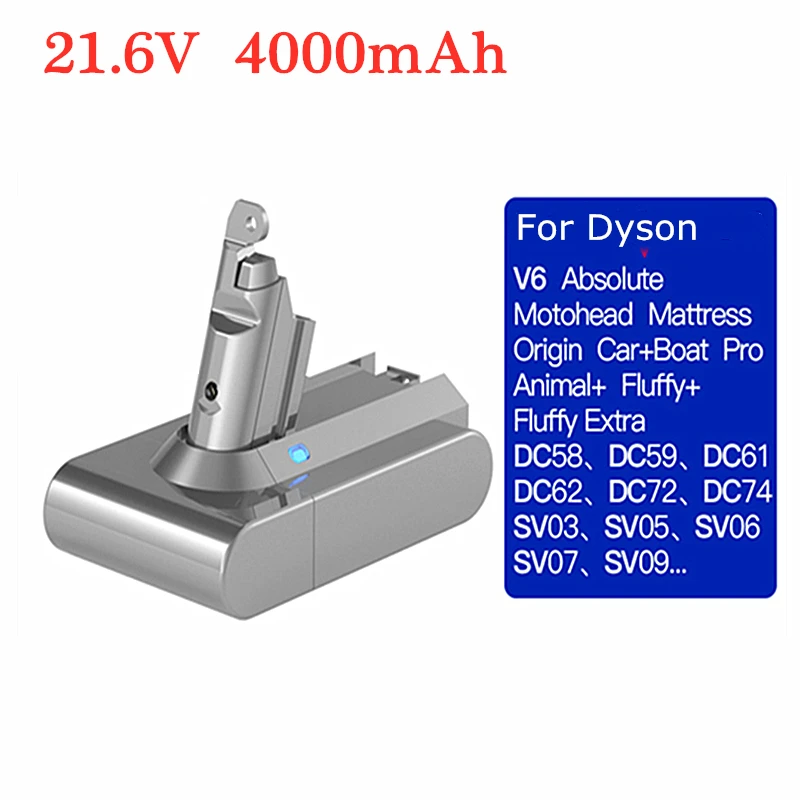 Dyson V6 V7 V8 V10, DC58, DC59, DC61 