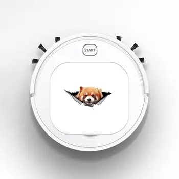 

Auto USB Sweeping 1800Pa Multifunction Smart Robot Vacuum Cleaner Dry Wet Floor Cleaner Red Panda