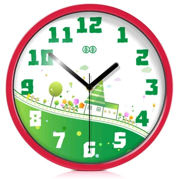 

Wall Clock Decoracion Roman Numerals large Decorative Watches Klokken De Parede Vintage Bedroom clock in the nursery QZE336