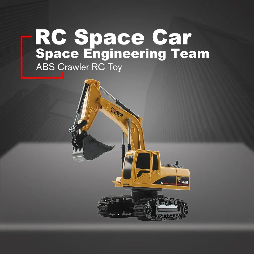 

RC Trucks Mini Remote Control Bulldozer 1:24 5CH 6CH Alloy Engineering Car Dump Truck Crane Excavator Electric Vehicle Toys