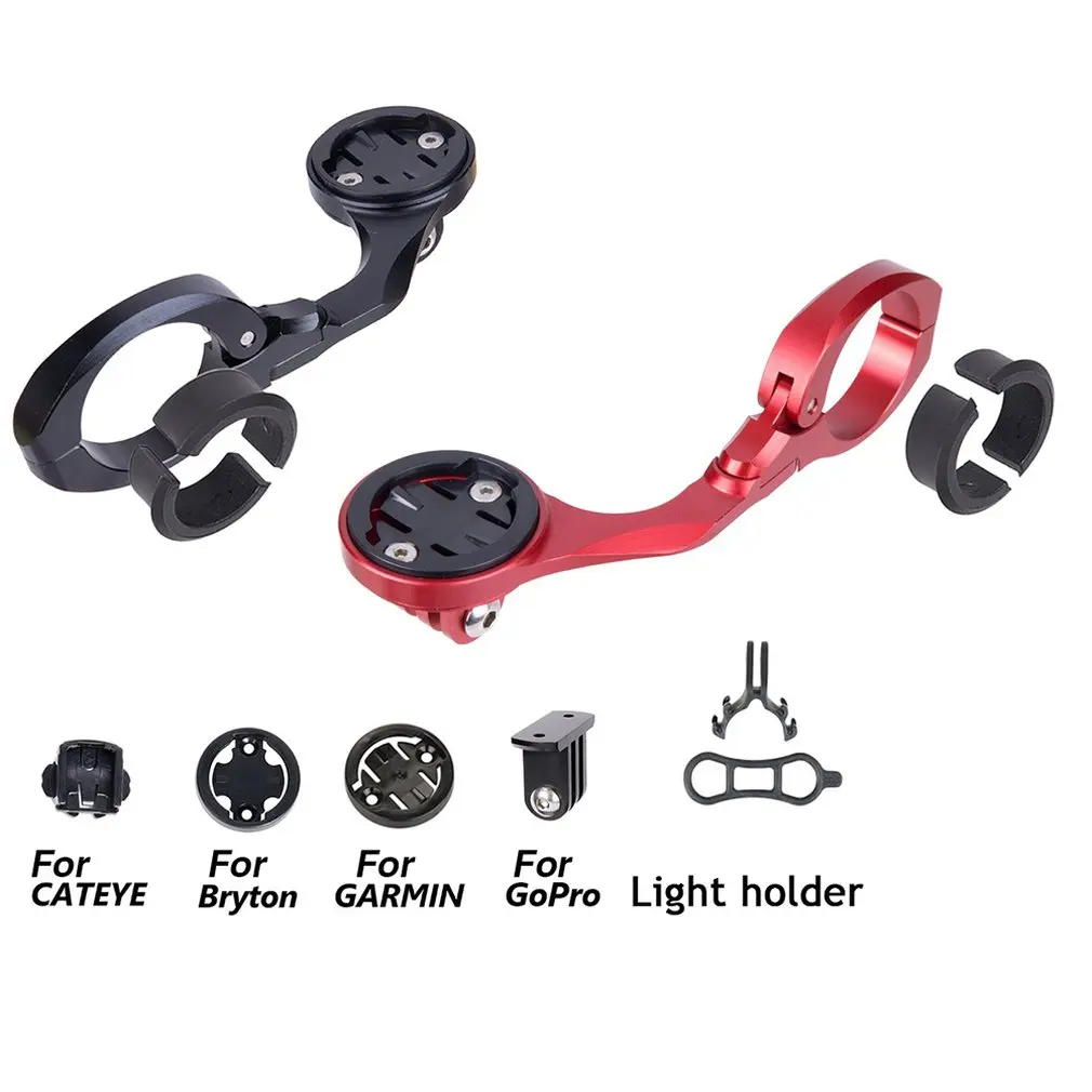 ZTTO Out-front Bike Mount 072# For Garmin Cat Eye Bryton Bicycle Computer GPS Go Pro Sports Camera Light Holder All In One