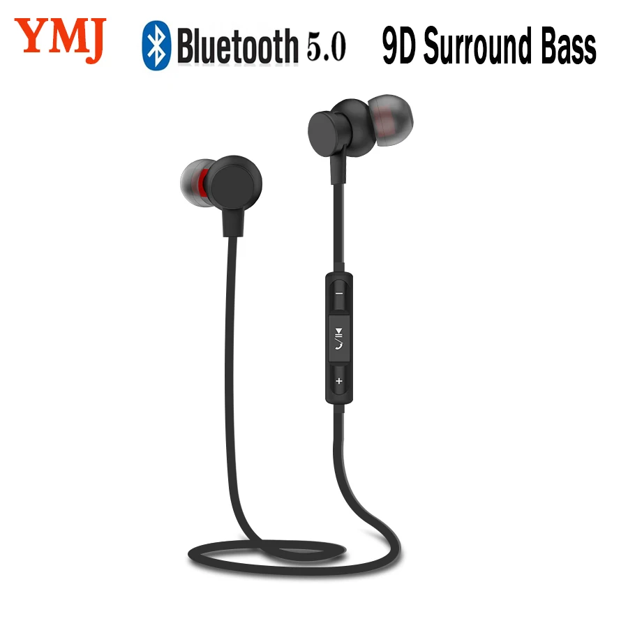 Беспроводная bluetooth гарнитура Висячие Наушники спортивные фитнес наружные стерео