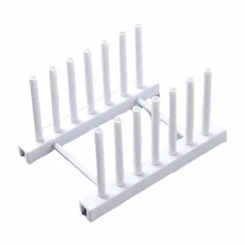 

Kitchen Organizer Pot Lid Rack Stainless Steel Spoon Holder Pot Lid Shelf Cooking Dish Rack Pan Cover Stand Kitchen Accessories