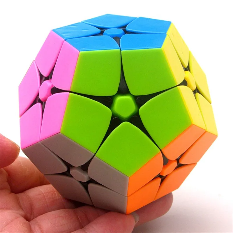 FanXin 2x2x2 Megaminx безопасный ABS пластик профессиональные многоцветные Волшебные кубики ультра-Гладкий 2x2 скоростной Головоломка Куб детские игрушки подарок