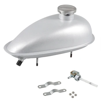 

Pouvoir 2L Fuel Gas Tank For 2/4 Stroke 80cc 60cc 66cc 49cc Engine Motorized Bicycle