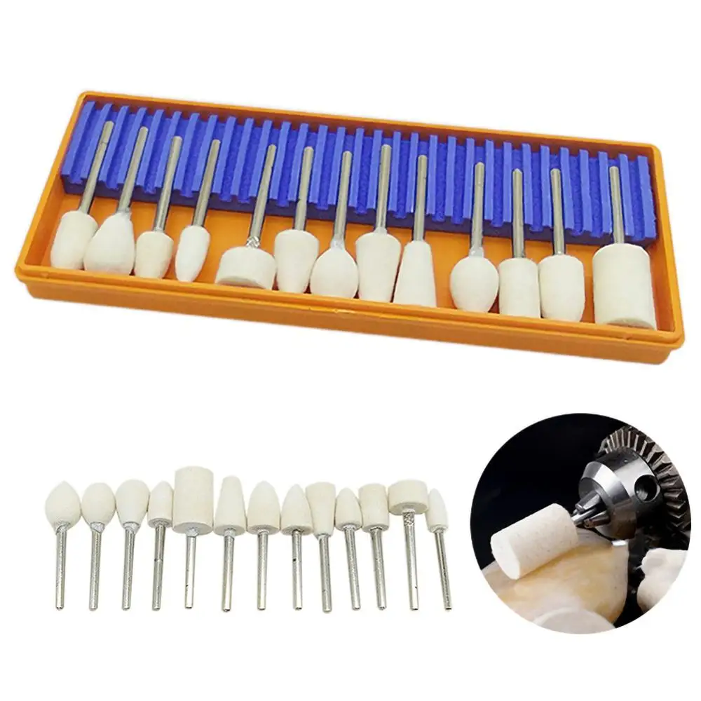 

13pcs Drill Bit Sharpener Power Tool Polishing Corundum Grinding Wheel Head Engraving Grinder/Tips Machine Grinding Nozzles