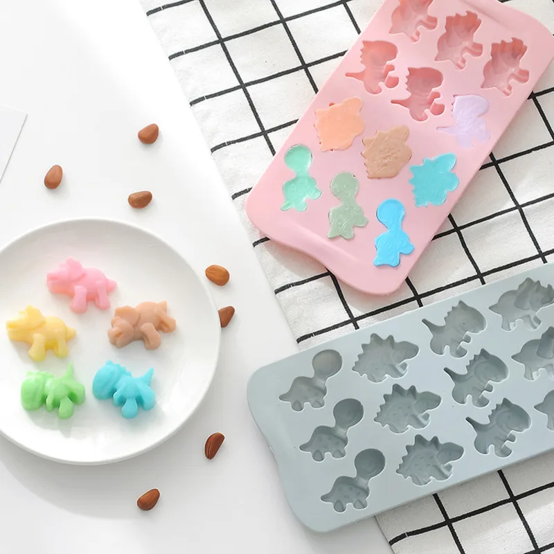 Diy Creativity Chocolate Ice Cube Mould Silicone Soft Candy Epoxy Baking Pei Tools Pudding Jelly Handmade | Дом и сад