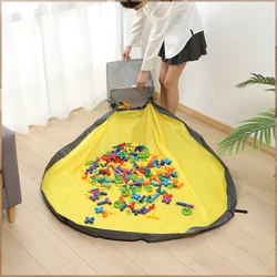 Sac de rangement pour le nettoyage des jouets des enfants, sac de rangement Portable multifonctionnel pour le bricolage sacs de jouets panier seau de rangement étanche intégré 