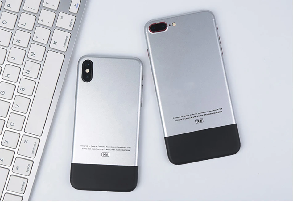 Черно-белая смешанная цветная пленка для iPhone 6, 6 S, 7, 8, 7 Plus, 8 Plus, чехол, декоративная пленка, наклейка, полное покрытие, мягкая задняя пленка