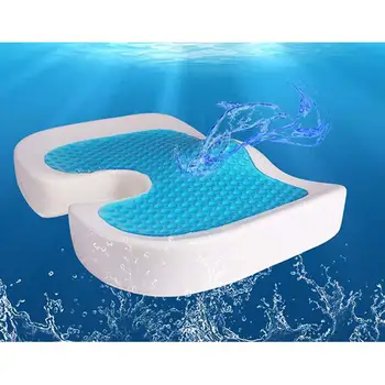 

GloryStar Professional Pressure Sore Prevention Gel Sponge Cushion Office Wheelchair Memory Cotton U-cushion Sofa Cushion