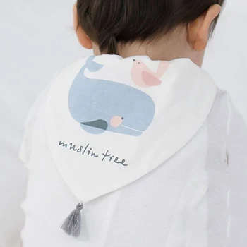 

High Quality Baby Sweat Towel Infant Soft Back Dry Wipe Cloth 4 Layers Back Gauze Absorb Towel Comfortable Cotton Sweat Towels