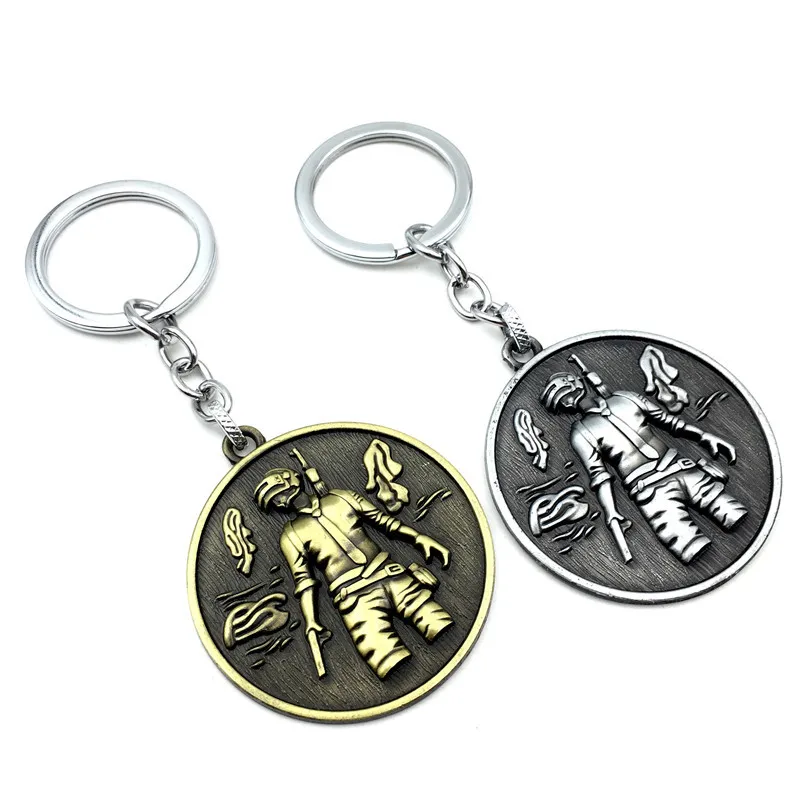 Джедай битва рояль выживания курица игра сопутствующие продукты фигурка кулон-табличка с именем сплава брелок