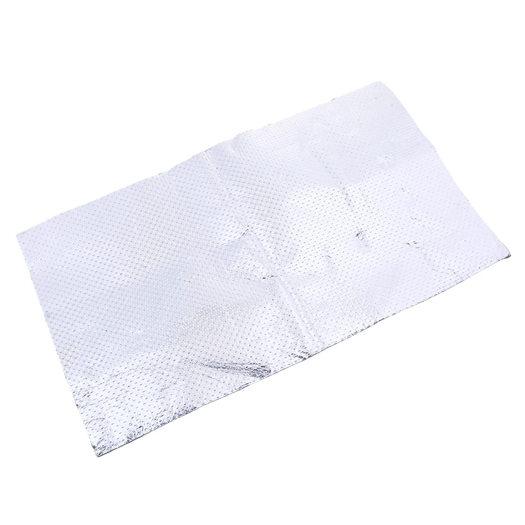 Motorcycle Fairing Exhaust Heat Shield Self Adhesive Sheet 495 x 285 mm
