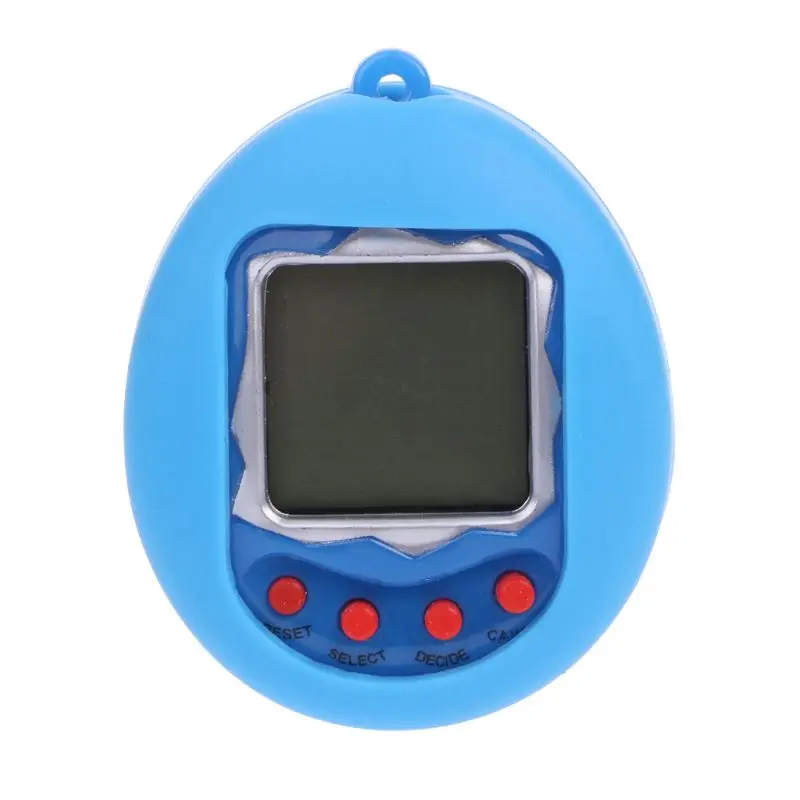 Синий Виртуальных животных 90S Ностальгический Sony Cyber электронные игрушки брелки для ключей для присмотра за детьми, подарки 634F - Цвет: Синий