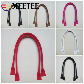 

Meetee 1/3pairs 60cm Canvas Thicken Shoulder Handbag Handle Buckle Bags Hand Strap Handles DIY Luggage Leathercrafts Accessories