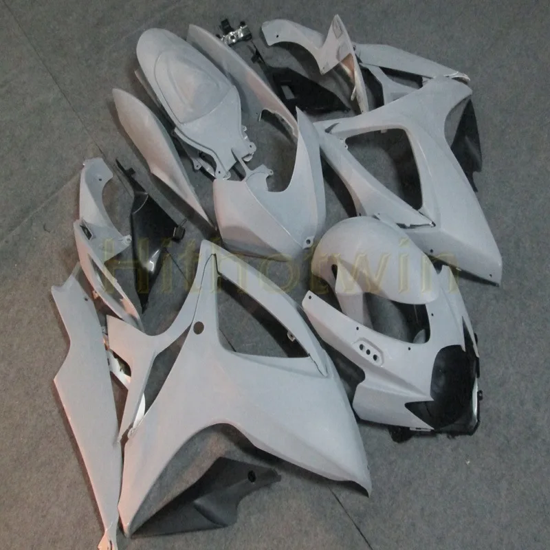 C Пользовательские Обтекатели для мотоциклов для SUZUKI GSX-R600 R750 2006 2007 K6 комплект обтекателей кузова+ Botls+ синий - Цвет: C