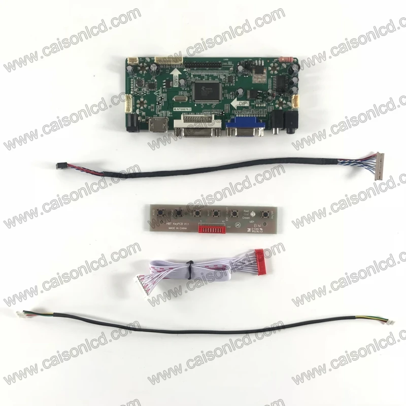 Плата контроллера аудио ЖК-дисплея DVI VGA с поддержкой G121SN01 V4 12 1 дюймовый ЖК-экран