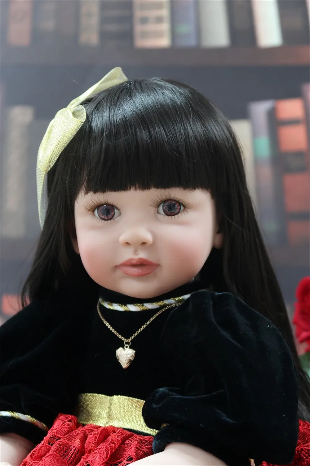 2" reborn baby Girl Noble princess Кукла Реалистичная силиконовая виниловая Кукла reborn baby куклы игрушки для детей подарок bebe reborn boneca