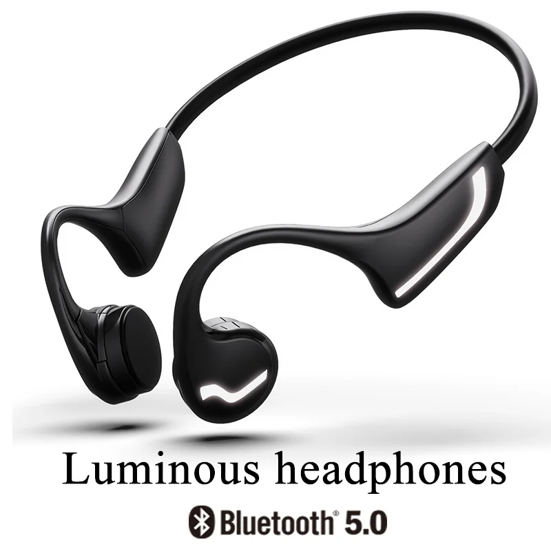 

DOSII H9 Bone Conduction Earphone Business and Sports 5.0 Wireless Waterproof Sweatproof Bluetooth Headset for male and female