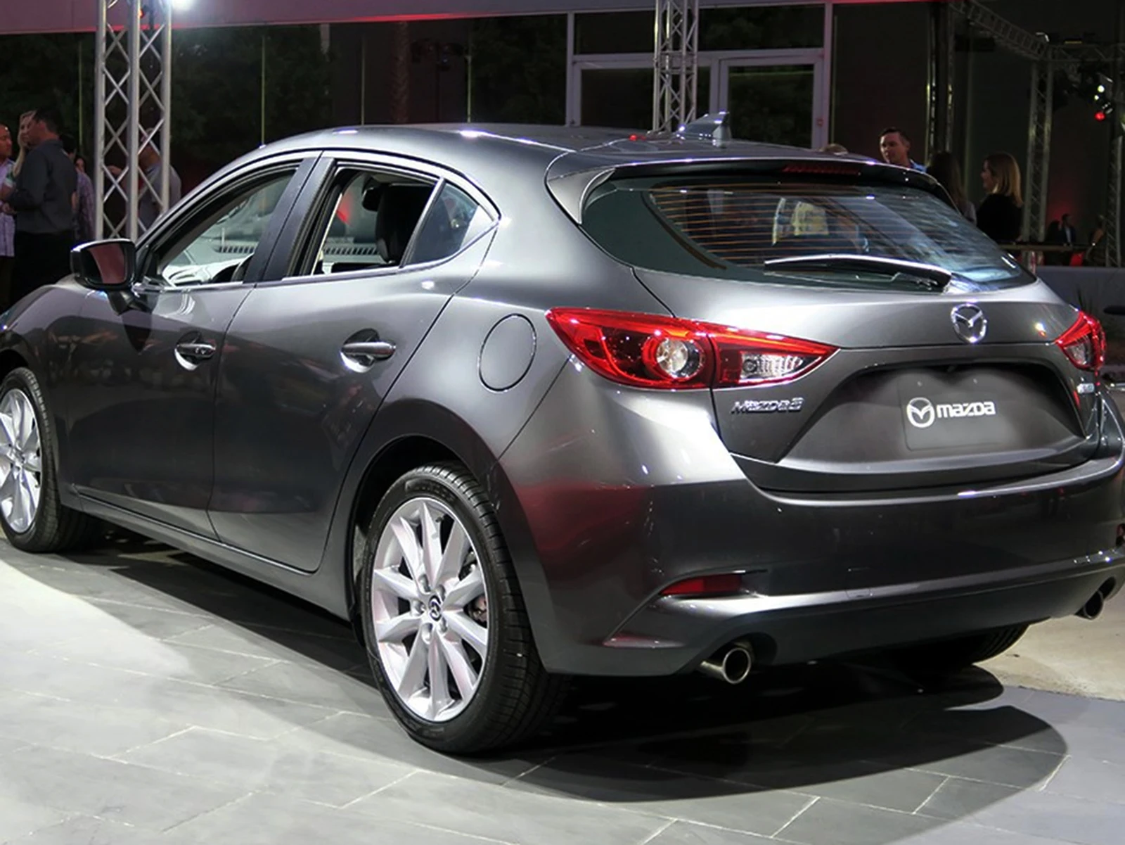 2 шт. светодиодный светильник номерного знака для Mazda 3 Axela BM/BN 2013- CX-3