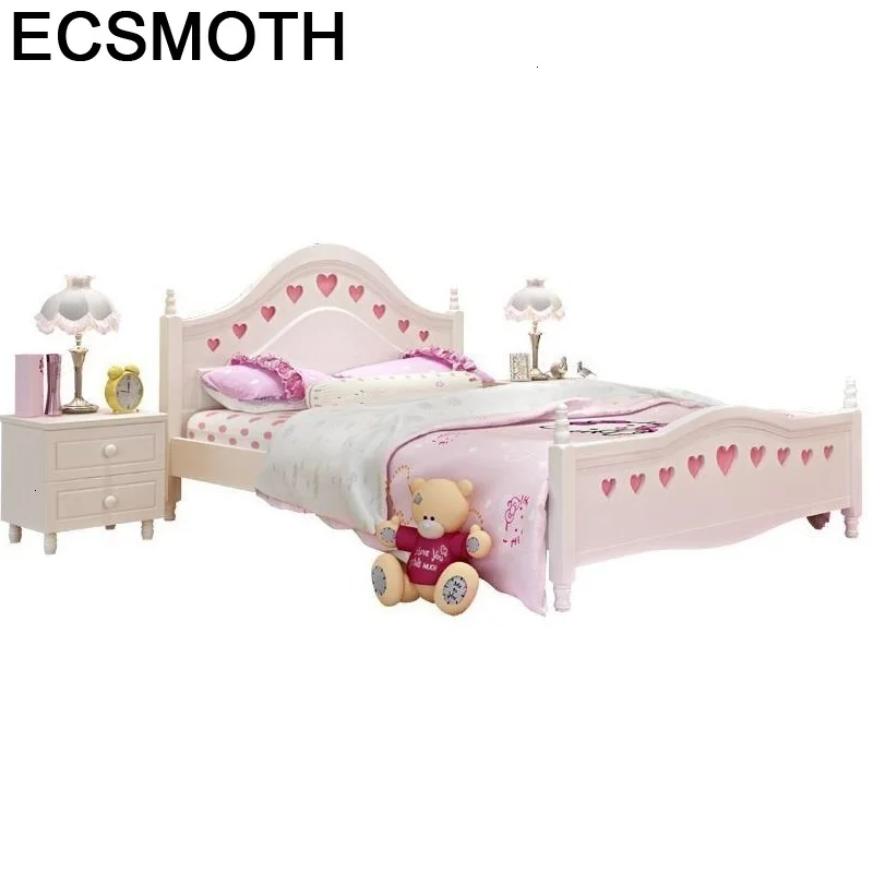 Cama Infantiles Litera для детской кроватки, кроватки, спальная мебель, освещенная Enfant Muebles De Dormitorio, деревянная детская кровать