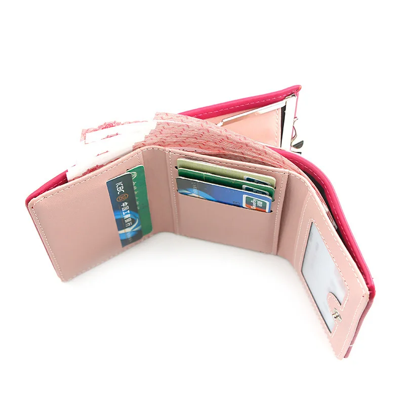 2020 Women's Wallet Short Wallets For Women Coin Purse Zipper Mouse Wallet Ladies Card Holder Luxury Small Clutch Wallets Bag 2020 Women's Wallet Short Wallets For Women Coin Purse Zipper Mouse Wallet Ladies Card Holder Luxury Small Clutch Wallets Bag