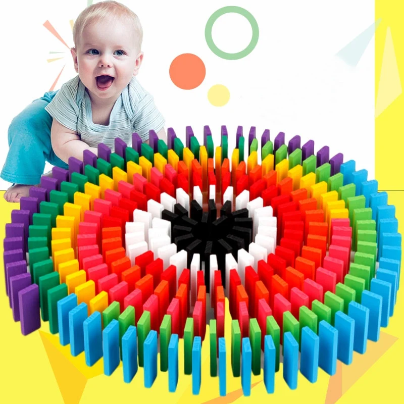 

Конструктор «домино» детский деревянный, 120 шт., игрушки домино