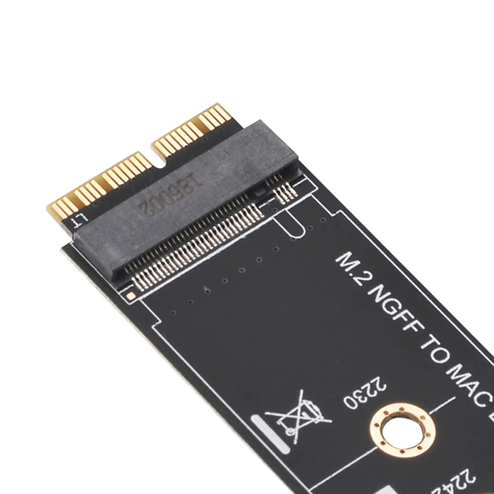 Nvme To Pcie Adapter Card M2 To Sata Adapter M2 Ssd Adapter M.2 NVME SSD Convert Adapter Card for MacBook Air Pro Retina 2013-NVME/AHCI SSD Upgraded Kit For A1465 A1466 A1398 A1502 M2