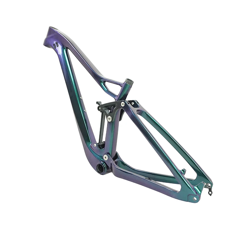 chameleon no LOGO Полная подвеска twinloc 29 ''XC рама карбоновая для горного велосипеда mtb углеродная рама 29er plus/27,5 er plus подвесная рама 148/142 - Цвет: chameleon no LOGO