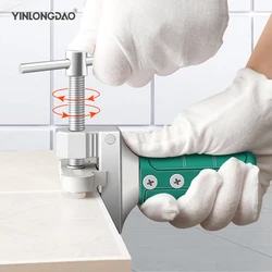 Nuevo cortador de azulejos de cerámica dos en uno, cortador integrado de vidrio de aleación de aluminio, herramienta multifuncional de abridor de vidrio para azulejos de cerámica
