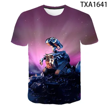 

2020 New 3D T shirt Movie WALL E Men Women Children Casual Streetwear Boy Girl Kids Printed T-shirt Fashion Cool Tops Tee
