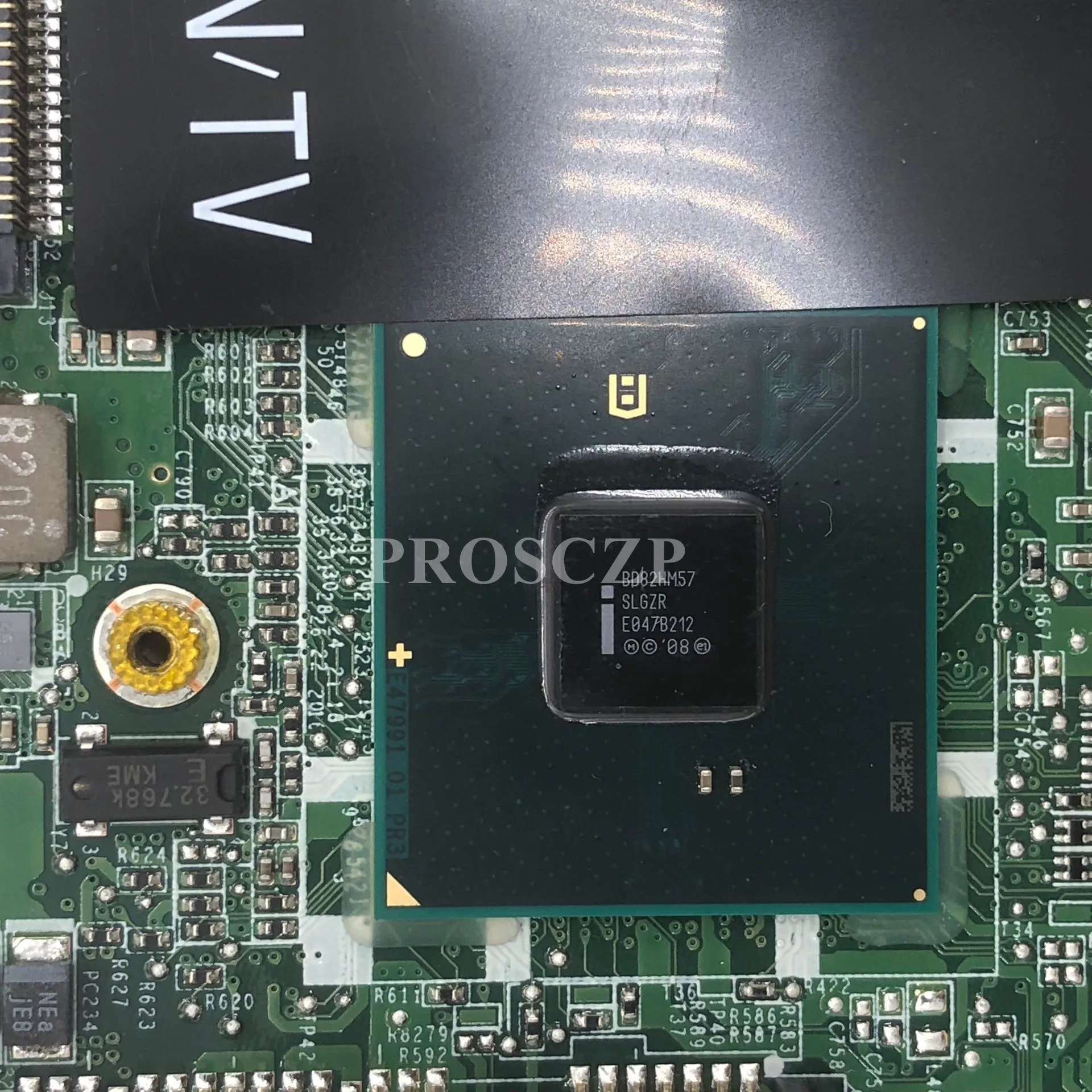 Материнская плата для ноутбука L501X CN-0C9RHD DAGM6BMB8F0 HM57 GT420M полностью протестирована