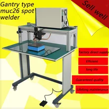 Gantry Type Muc26 Multi Pulse Power Lithium Battery Nickel Sheet Pneumatic Spot Welding Machine