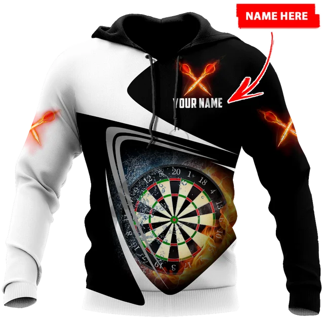 PLstar Cosmos 3Dprint Newest Dart Player Sport Custom Name Harajuku Streetwear Unique Unisex Casual Hoodies/Sweatshirt/Zip F-4 Hoodies