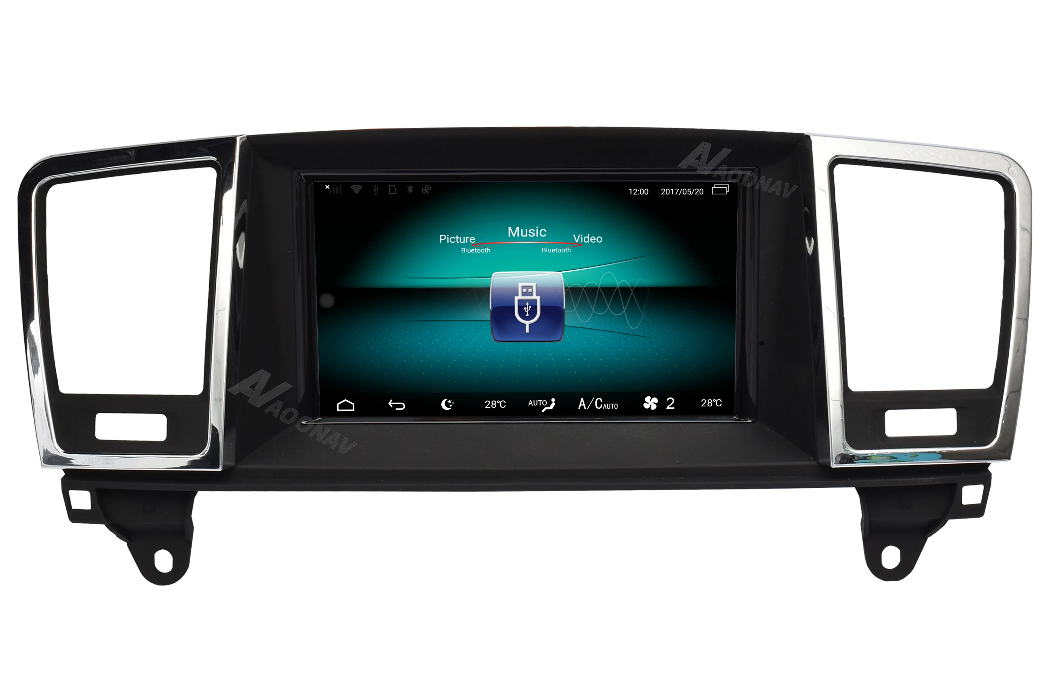 car GPS navigation system autoradio stereo player for-Mercedes-Benz ML GL 2012 -2015 for original small screen multimedia | Автомобили и