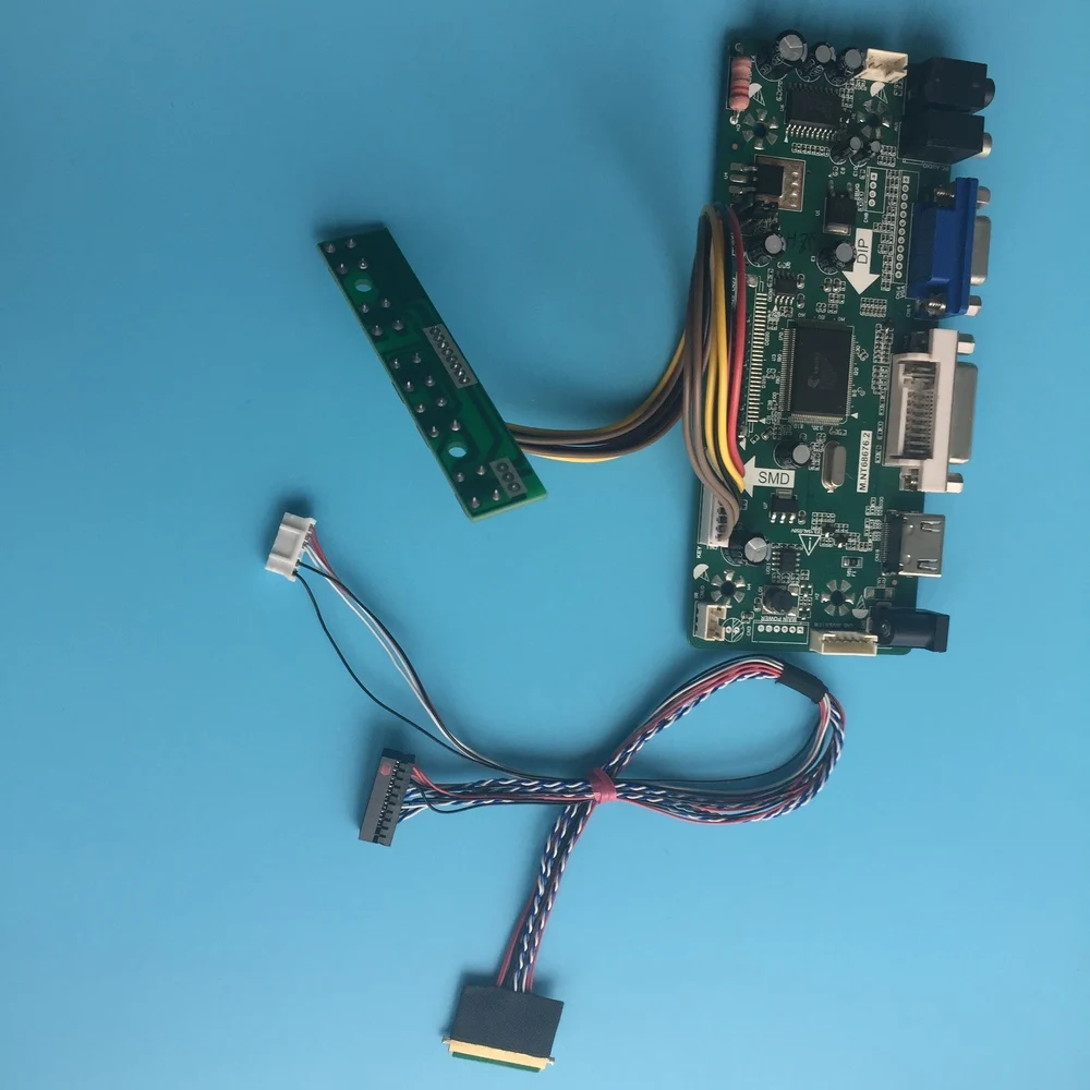 Комплект платы контроллера M. NT68676 HDMI DIY DVI для LTN156HT01 1920x1080 экран монитор 15," панель светодиодный VGA lcd