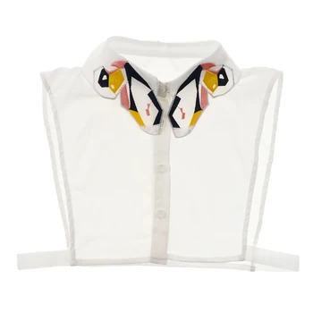 

Women Fashion Fake Collar Choker Party Necklace Handmade Sweater Accessory Butterfly