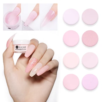 

UR SUGAR 5ML Pink Dipping Acrylic Powder Natural Nail Glitter Without Lamp Cure Dip Nail Powder For Nails Art Design