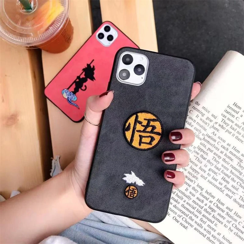 Новый роскошный тканевый чехол для телефона Dragon Ball Sun Wukong iPhone 11 Pro Xs Max Xr X 8 7 6 Plus из