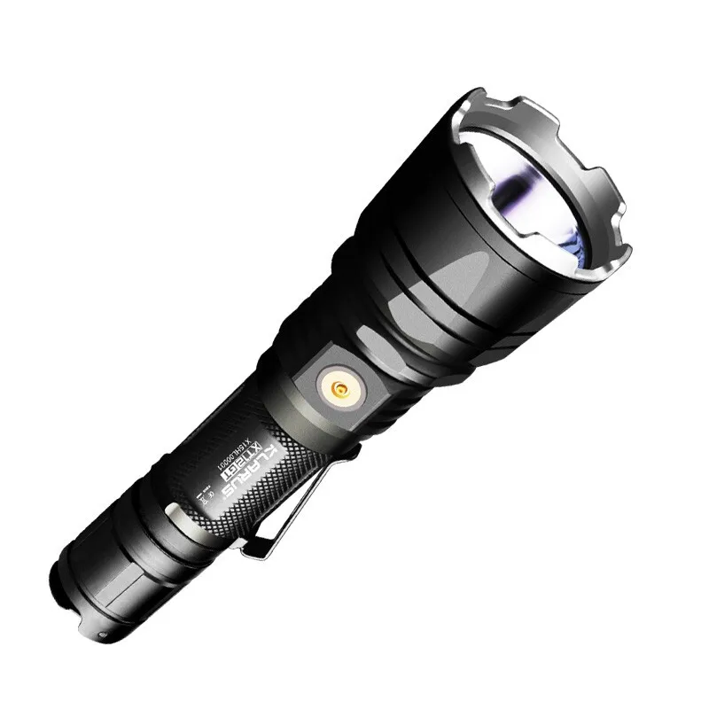 KLARUS XT12GT светодиодный фонарик 1600 люменов CREE светодиодный XHP35 HI D4 водонепроницаемый тактический перезаряжаемый фонарик с батареей 18650
