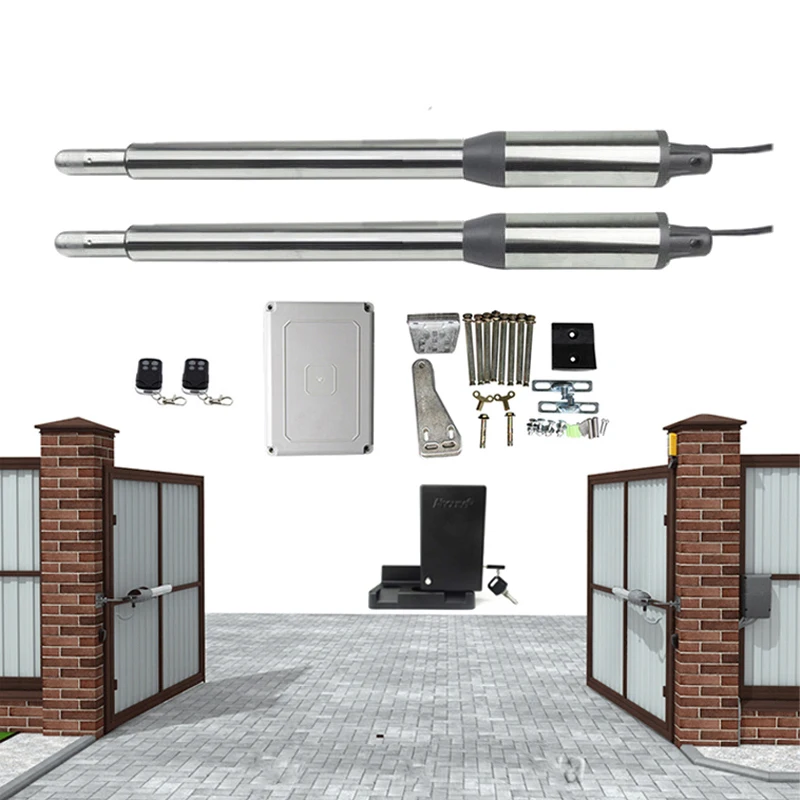 

300 кг, автоматическая двойная раздвижная задняя крышка для управления доступом, Домашняя безопасность