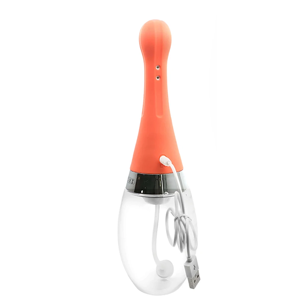 Automatic Anal Cleansing Sex Toys For Women Silicone Anus Toy Vaginal Clean Men Anterior Gland Stimulate Anal Enema Bulb Syringe